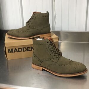 Steve Madden Olive Green Men's Boots
